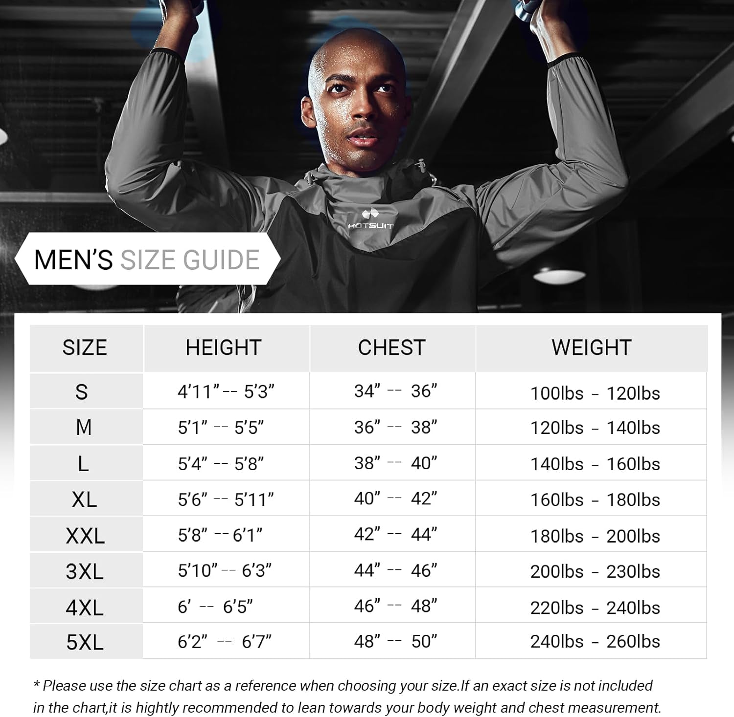 Sauna Suit for Men Sweat Sauna Jacket Pant Gym Workout Sweat Suits