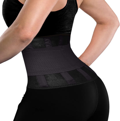 Sweat Waist Trainer for Women & Men Workout Trimmer Postpartum Belly Wrap